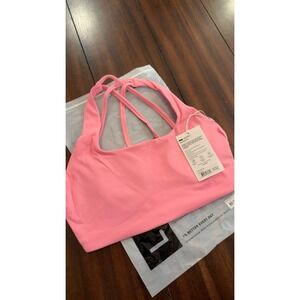 LSKD Aspire Sports Bra Candy Pink Women's Medium, NWT, NEW